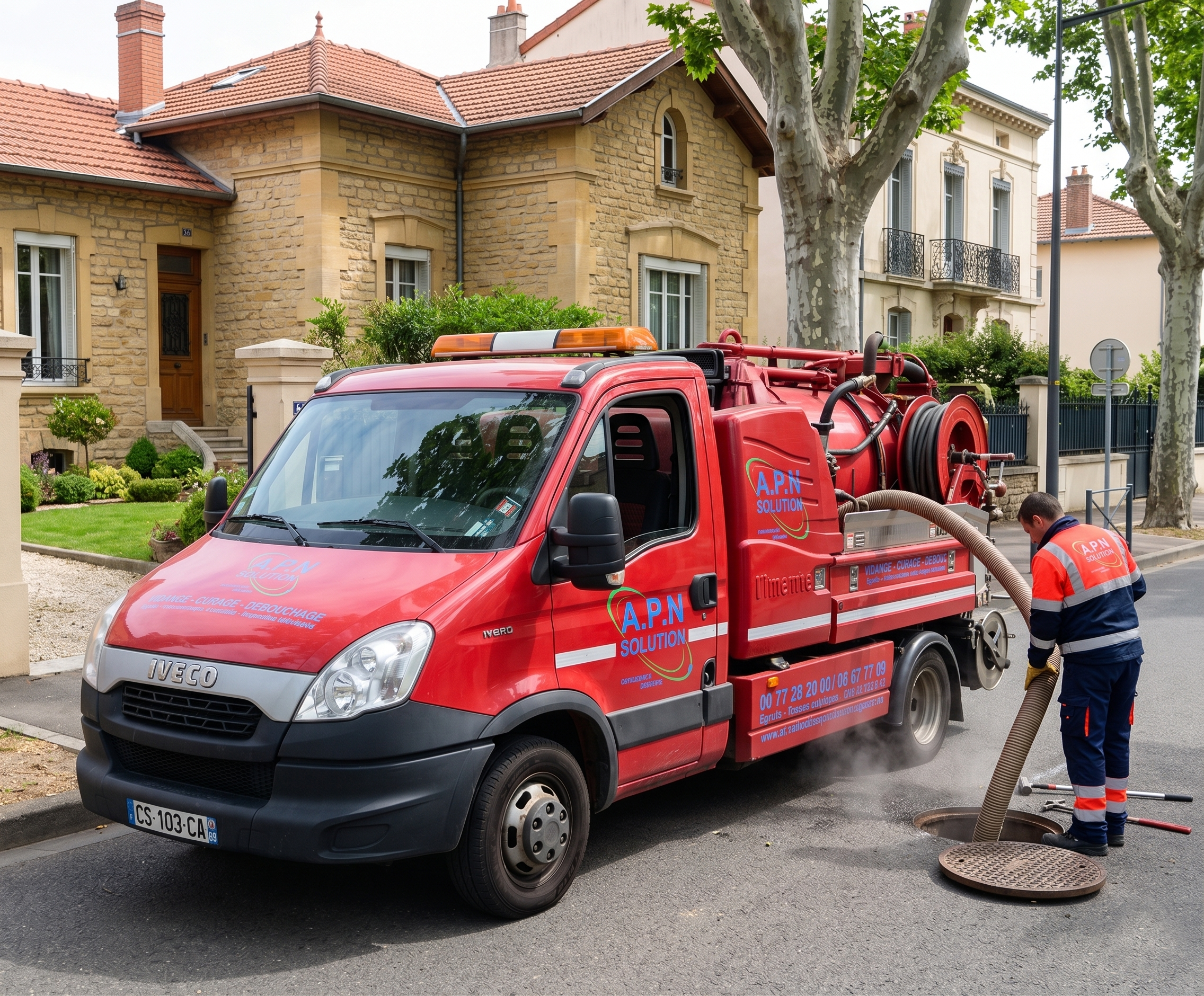 APN solution services vidange